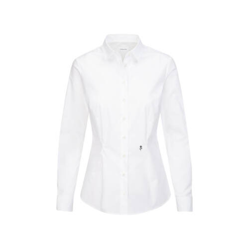 Seidensticker SLIM Langarm-Bluse, Popeline