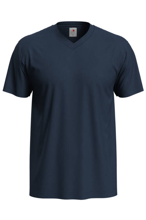 Stedman Classic-T V-neck Classic-T V-neck – L, Blue Midnight-BLM