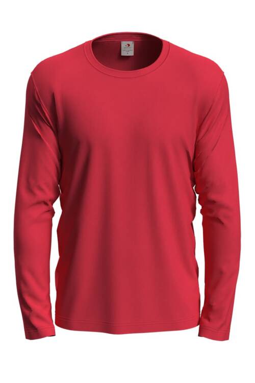 Stedman Classic-T Long Sleeve Classic-T Long Sleeve – 2XL, Scarlet Red-SRE