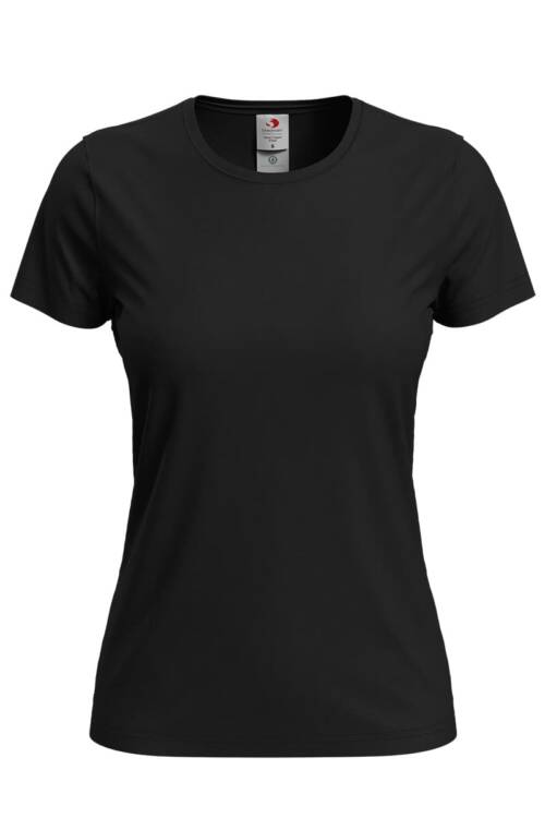 Stedman Classic-T Organic Fitted Women Classic-T Organic Fitted Women – XS, Black Opal-BLO