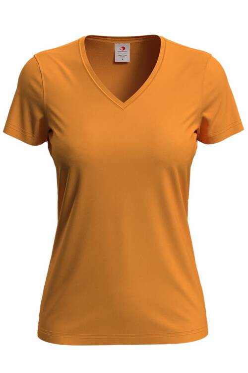 Stedman Classic-T V-neck Women Classic-T V-neck Women – S, Orange-ORA