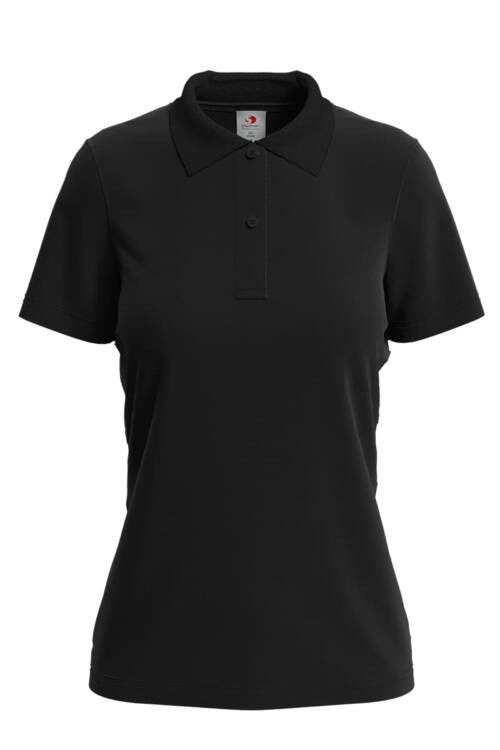 Stedman Polo Women Polo Women – 2XL, Black Opal-BLO