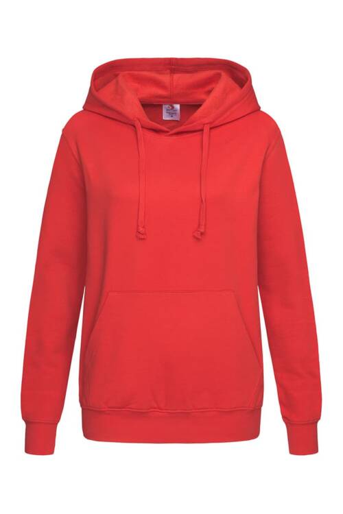 Stedman Sweat Hoodie Classic Women Sweat Hoodie Classic Women – S, Scarlet Red-SRE