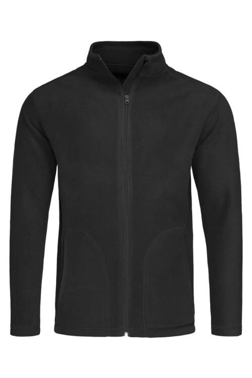 Stedman Fleece Jacket Fleece Jacket – 2XL, Black Opal-BLO
