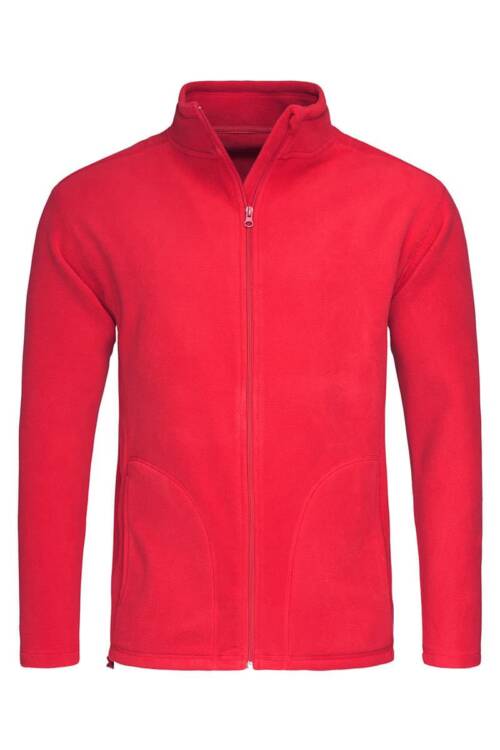 Stedman Fleece Jacket Fleece Jacket – 2XL, Scarlet Red-SRE