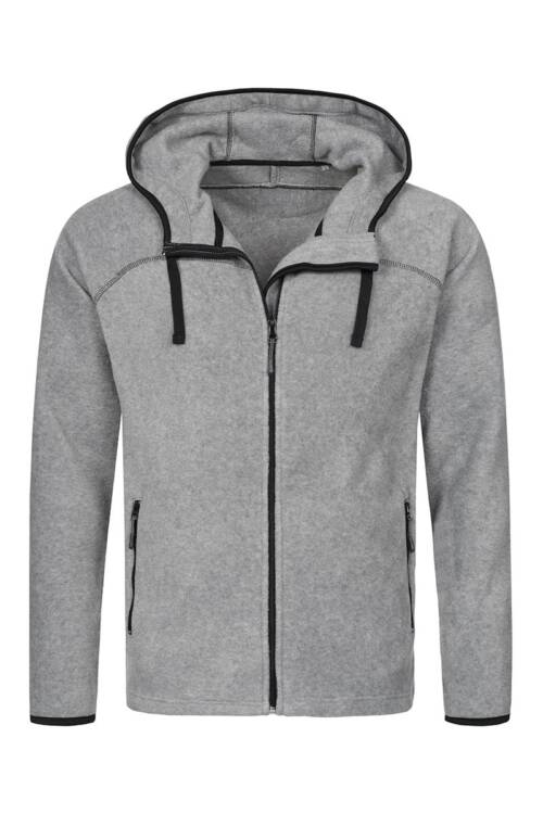 Stedman Power Fleece Jacket Power Fleece Jacket – 2XL, Grey Heather-GYH