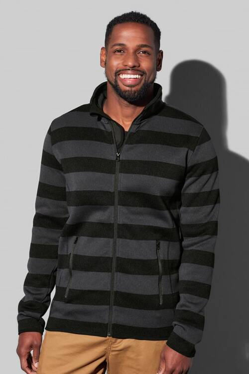 Stedman Striped Fleece Jacket