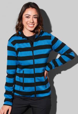 Stedman Striped Fleece Jacket Women