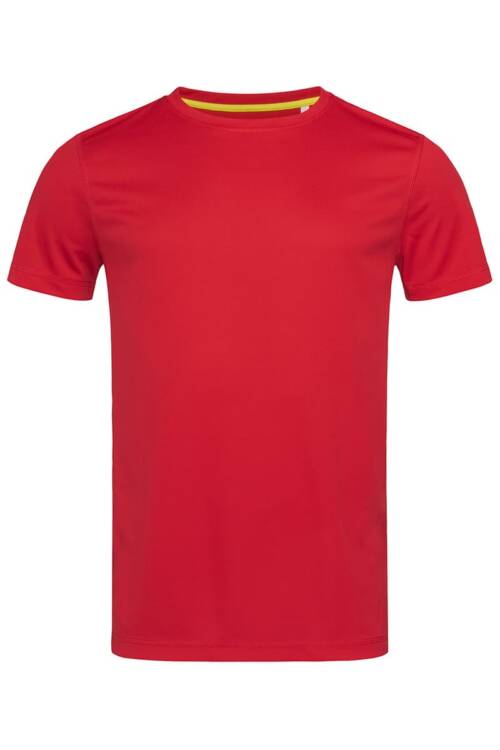 Stedman Active 140 Crew Neck Active 140 Crew Neck – 2XL, Crimson Red-CSR