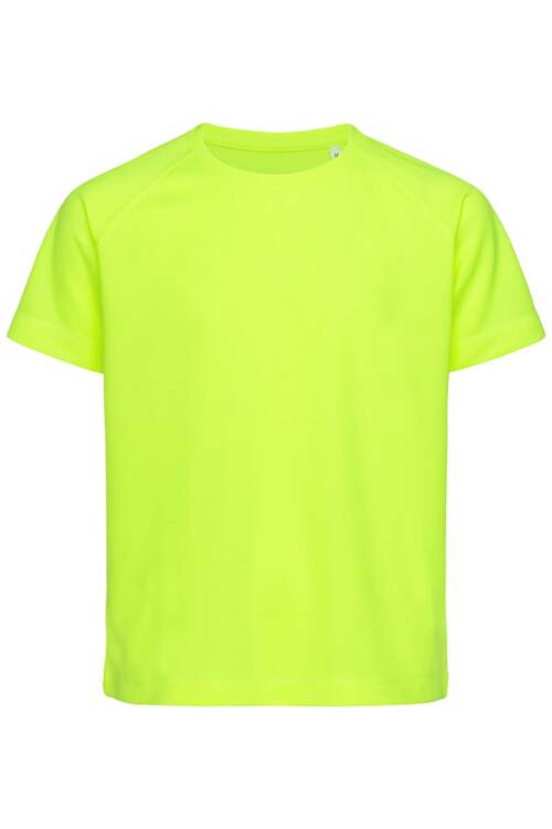 Stedman Active 140 Raglan Kids Active 140 Raglan Kids – L, Cyber Yellow-CBY