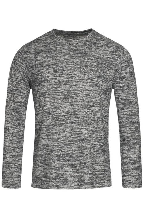 Stedman Knit Long Sleeve Knit Long Sleeve – 2XL, Dark Grey Melange-DGM