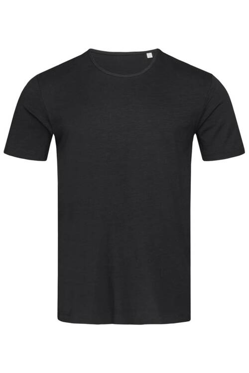 Stedman Shawn Slub Crew Neck Shawn Slub Crew Neck – 2XL, Black Opal-BLO