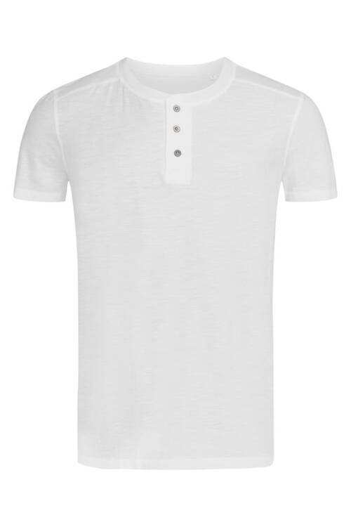 Stedman Shawn Henley T-shirt Shawn Henley T-shirt – 2XL, White-WHI