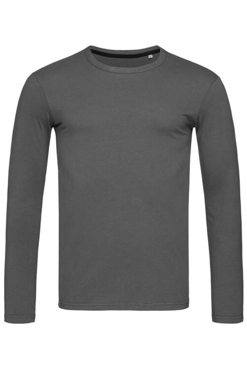 Stedman Clive Long Sleeve Clive Long Sleeve – 2XL, Slate Grey-SLG