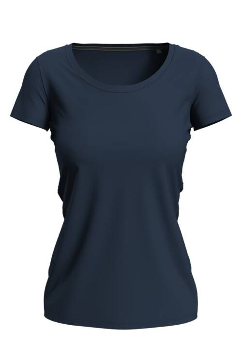 Stedman Claire Crew Neck Claire Crew Neck – S, Blue Midnight-BLM