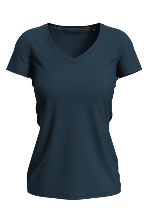 Stedman Claire V-neck Claire V-neck – 2XL, Marina Blue-MAB