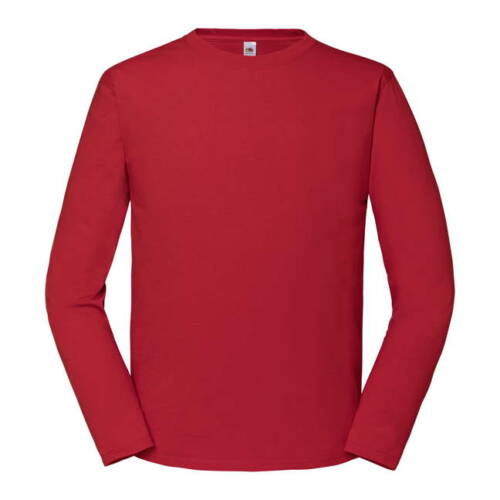 Fruit of the Loom Iconic 195 Ringspun Premium Long Sleeve T Iconic 195 Ringspun Premium Long Sleeve T – 2XL, Red-40