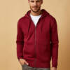 Promodoro X.O Hoody Jacket Men X.O Hoody Jacket Men – 2XL, Berry-A5