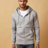 Promodoro X.O Hoody Jacket Men X.O Hoody Jacket Men – 2XL, heather grey-HY