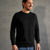 Promodoro Mens Sweater 80/20 Mens Sweater 80/20 – M, black-9D