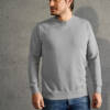 Promodoro Mens Sweater 80/20 Mens Sweater 80/20 – XL, new light grey-NW