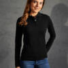 Promodoro Womens Heavy Polo Longsleeve Womens Heavy Polo Longsleeve – 2XL, black-9D