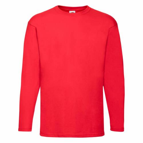 Fruit of the Loom Valueweight Long Sleeve T Valueweight Long Sleeve T – S, Red-40
