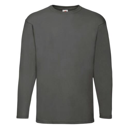 Fruit of the Loom Valueweight Long Sleeve T Valueweight Long Sleeve T – 3XL, Light Graphite-GL