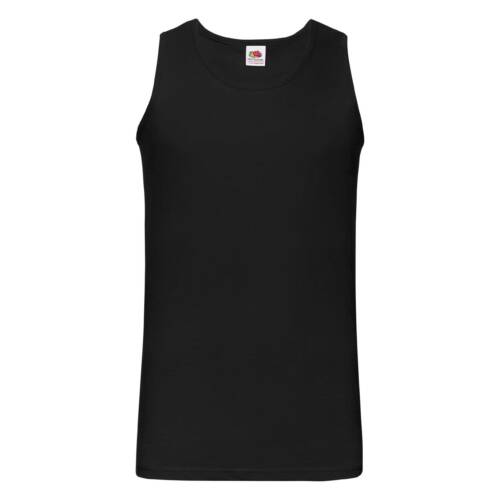 Fruit of the Loom Valueweight Athletic Vest Valueweight Athletic Vest – S, Black-36
