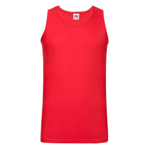 Fruit of the Loom Valueweight Athletic Vest Valueweight Athletic Vest – L, Red-40