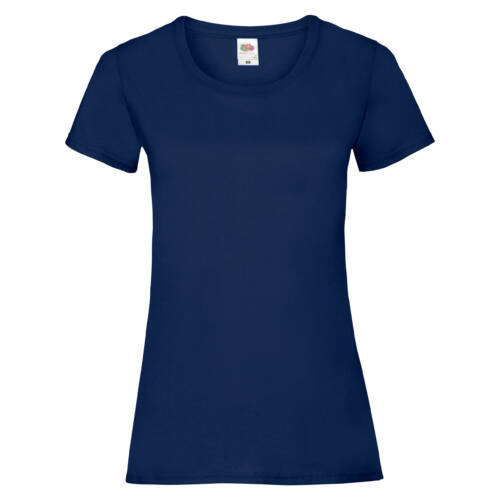Fruit of the Loom Ladies Valueweight T Ladies Valueweight T – S, Navy-32