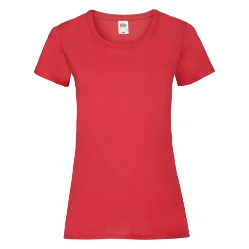 Fruit of the Loom Ladies Valueweight T Ladies Valueweight T – XL, Red-40