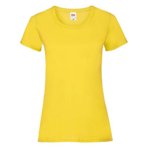Fruit of the Loom Ladies Valueweight T Ladies Valueweight T – S, Yellow-K2