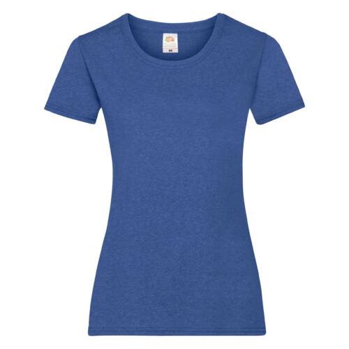 Fruit of the Loom Ladies Valueweight T Ladies Valueweight T – S, Heather Royal-R6
