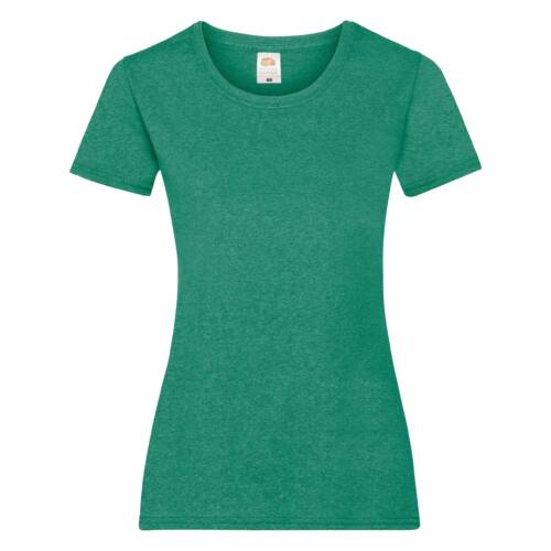 Fruit of the Loom Ladies Valueweight T Ladies Valueweight T – L, Heather Green-RX