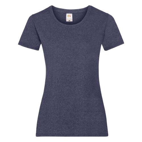 Fruit of the Loom Ladies Valueweight T Ladies Valueweight T – 2XL, Heather navy-VF