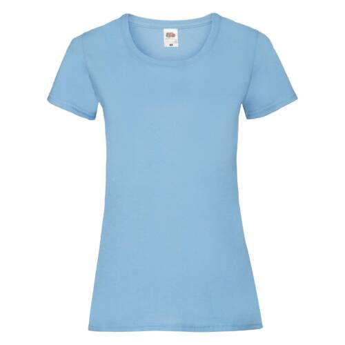 Fruit of the Loom Ladies Valueweight T Ladies Valueweight T – 2XL, Sky Blue-YT