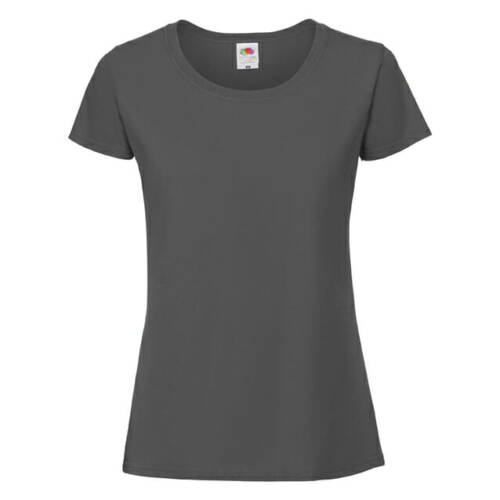Fruit of the Loom Ladies Iconic 195 Ringspun Premium T Ladies Iconic 195 Ringspun Premium T – XL, Light Graphite-GL