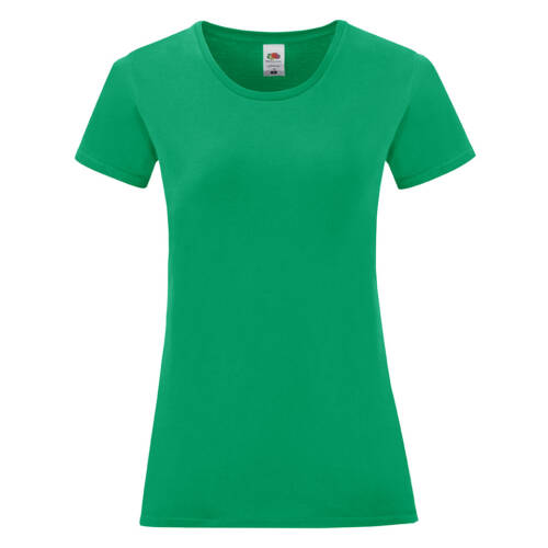 Fruit of the Loom Ladies Iconic 150 T Ladies Iconic 150 T – XL, Kelly Green-47
