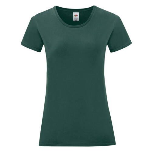 Fruit of the Loom Ladies Iconic 150 T Ladies Iconic 150 T – L, Forest green-TM
