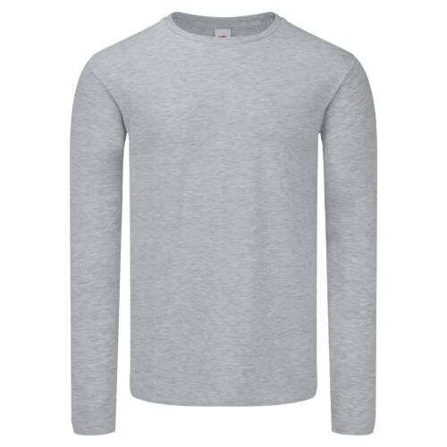 Fruit of the Loom Iconic 150 Classic Long Sleeve T Iconic 150 Classic Long Sleeve T – 4XL, Heather Grey-94