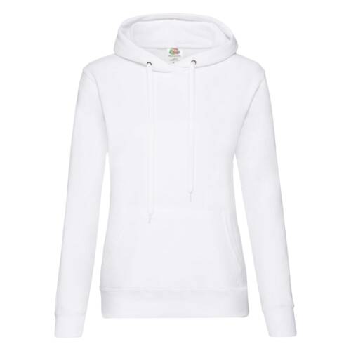 Fruit of the Loom Ladies Classic Hooded Sweat Ladies Classic Hooded Sweat – M, White-30