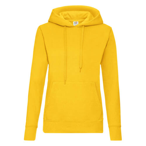 Fruit of the Loom Ladies Classic Hooded Sweat Ladies Classic Hooded Sweat – XL, Sunflower-34