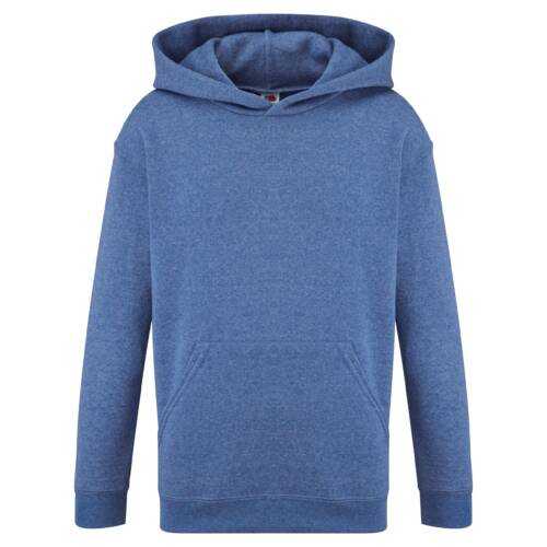 Fruit of the Loom Kids Classic Hooded Sweat Kids Classic Hooded Sweat – 152, Heather Royal-R6