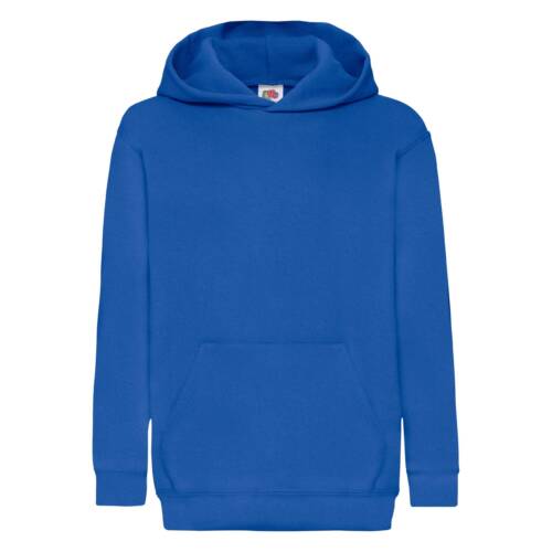 Fruit of the Loom Kids Classic Hooded Sweat Kids Classic Hooded Sweat – 152, Royal Blue-51
