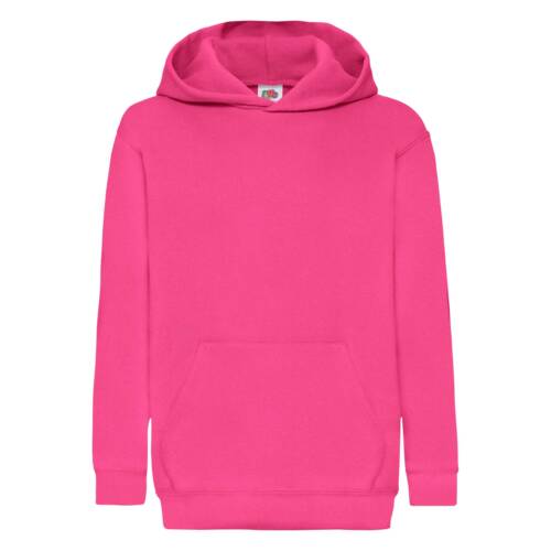 Fruit of the Loom Kids Classic Hooded Sweat Kids Classic Hooded Sweat – 152, Fuchsia-57