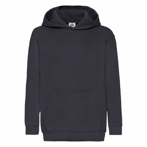 Fruit of the Loom Kids Classic Hooded Sweat Kids Classic Hooded Sweat – 116, Deep Navy-AZ
