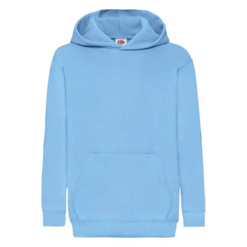 Fruit of the Loom Kids Classic Hooded Sweat Kids Classic Hooded Sweat – 164, Sky Blue-YT
