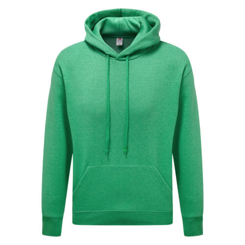 Fruit of the Loom Premium Hooded Sweat Premium Hooded Sweat – XL, Heather Green-RX