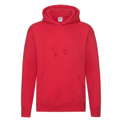Fruit of the Loom Premium Hooded Sweat Premium Hooded Sweat – L, Red-40